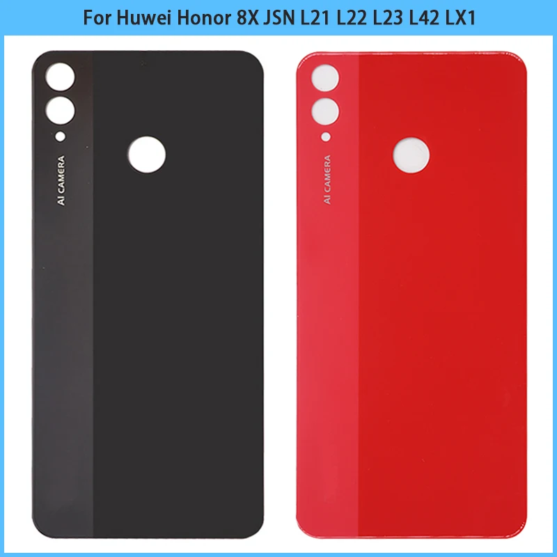 Новинка задняя крышка аккумулятора 6 5 дюйма для Huwei Honor 8X JSN-L21 3D стеклянная панель