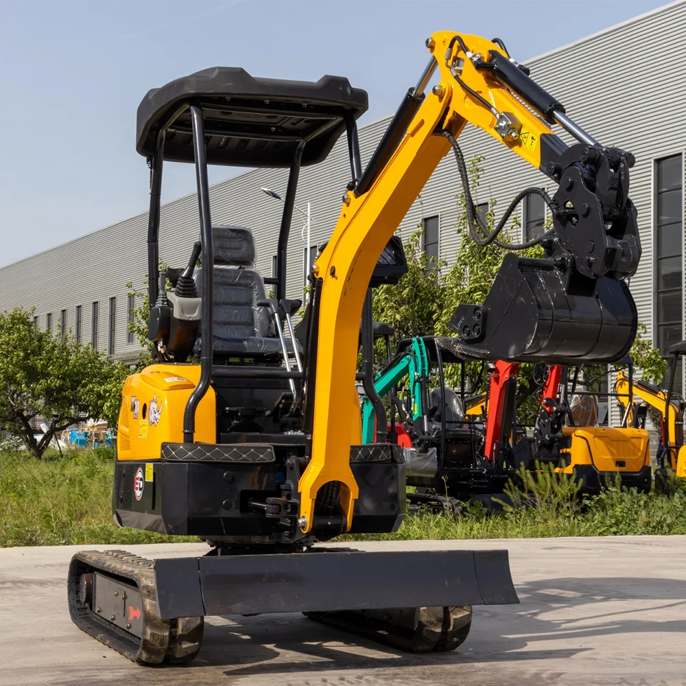 Рисунок 6 - Заводской маленький 2-тонный мини-экскаватор Cawler