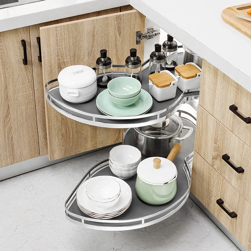 kitchen cabinet stainless steel flying saucer corner set objects basket free global shipping