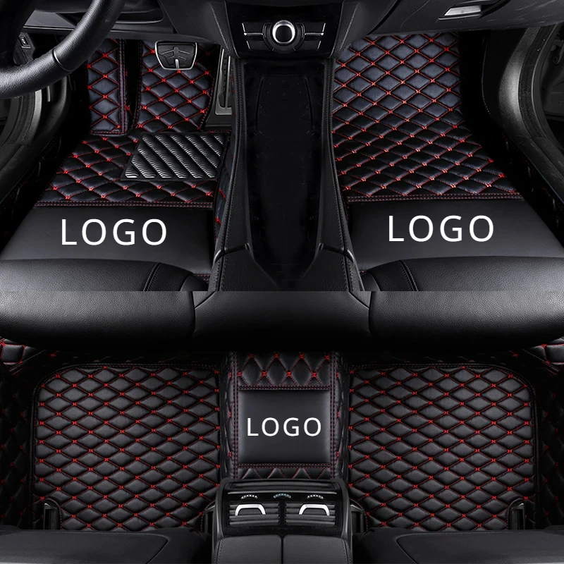 Из искусственной кожи 3D индивидуальный автомобильный напольный коврик для Hyundai