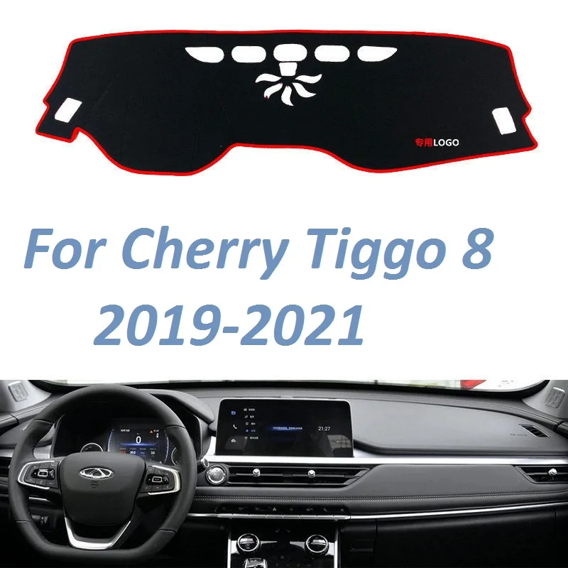 

Нескользящий коврик для приборной панели с левой и правой ручкой для Cherry Tiggo 8 2019 2020 2021