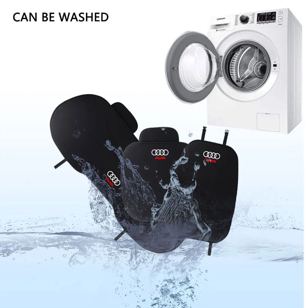 Автомобильное переднее и заднее сиденье защитная подушка спинка сиденья теплые