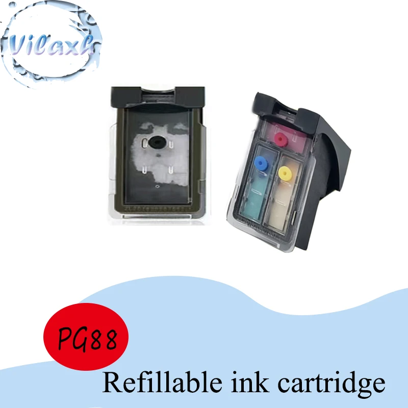 Совместимый с Vilaxh Заправляемый картридж для чернил PG88 CL98 стандартные