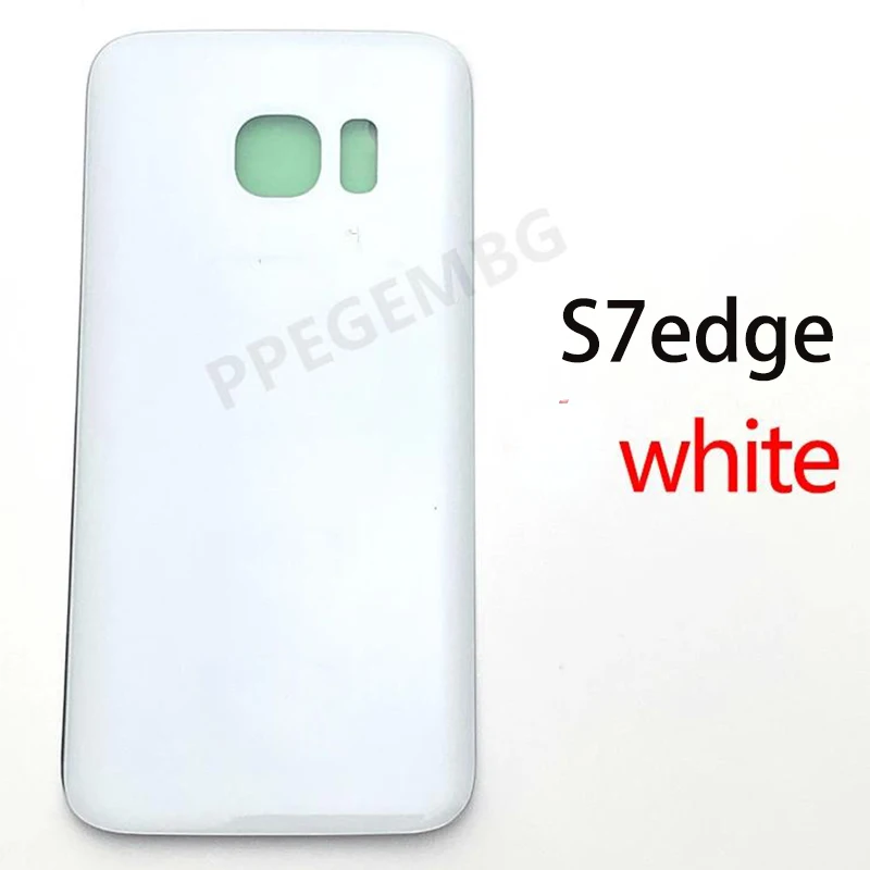 Для Samsung Galaxy S7 G930 G930F Edge G935 задняя крышка батарейного отсека дверца корпус