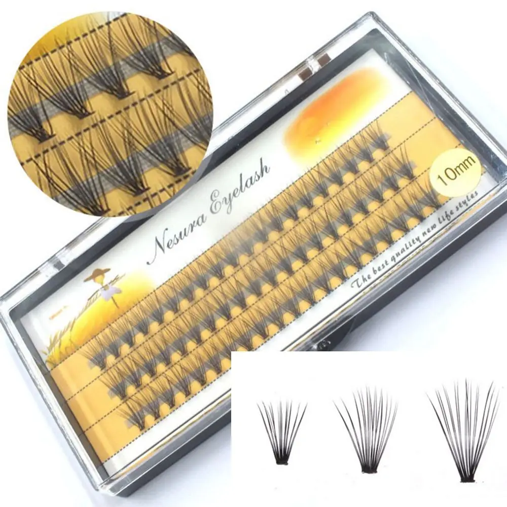 

Beauty Makeup Tools Handmade 0.07 C Black Eyelashes Extension Individual Natural Long Mink Hair False Eye Lashes
