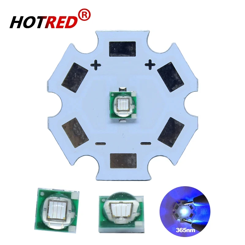 

HotRed 3W UV365nm LED лампа