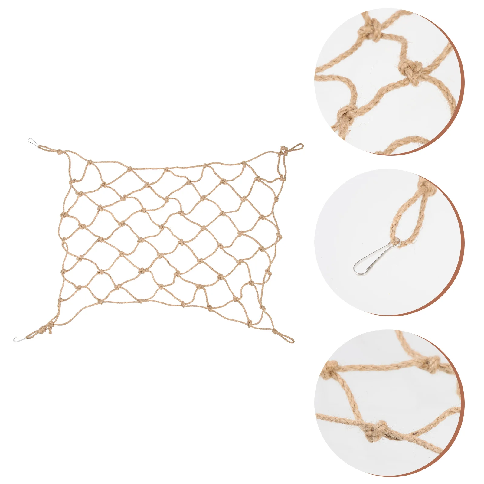 

Climbing Net Bird Ropeparrot Hammock Hamster Ladder Pet Hanging Hemp Small Swing Chewing Animal Guinea Biting Pighouse Platform