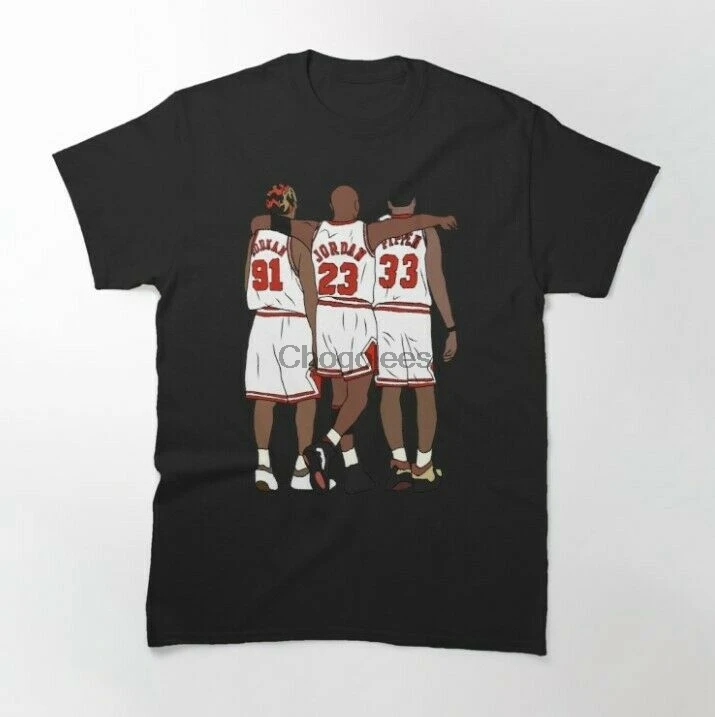 Мужская футболка с рисунком Родман мж и Скотти |