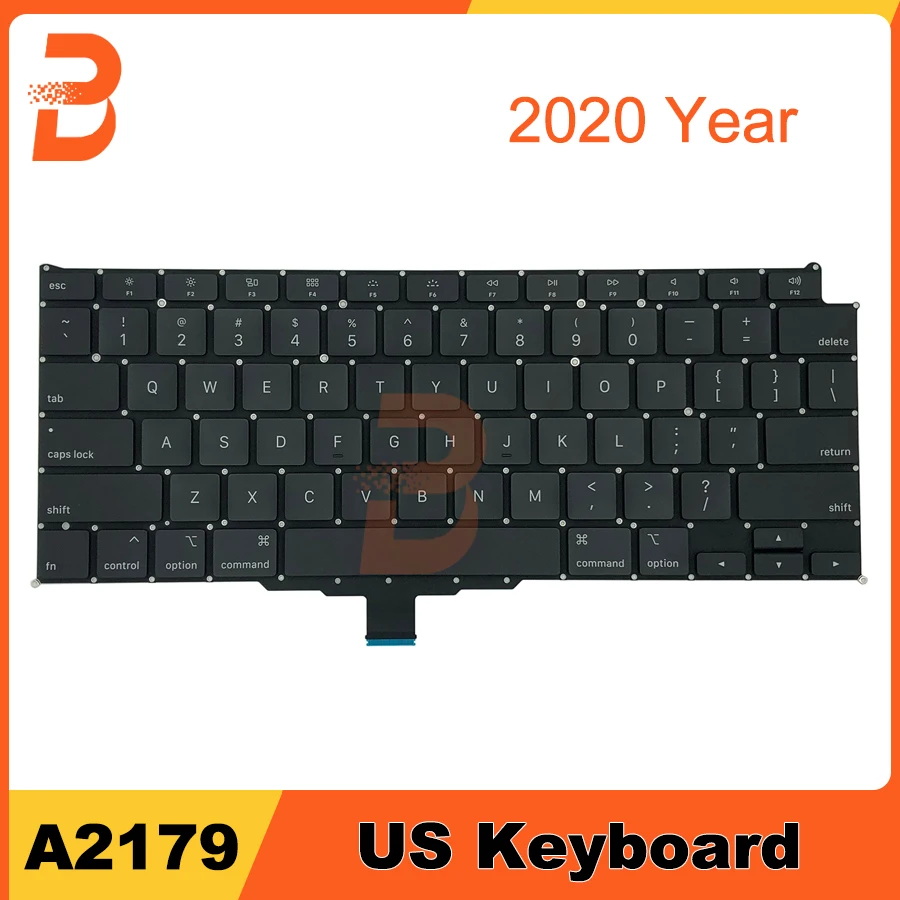 

Новая клавиатура для ноутбука a2179 для Macbook Air, 13 дюймов, замена английской клавиатуры A2179 для США, 2020 год EMC 3302