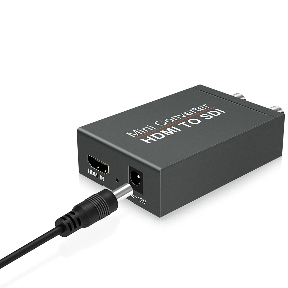 HDMI to SDI Converter Dual adapter video converter 1080 with automatic audio format detection function suitable for cameras |