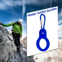 climbing water bottle holder sport kettle buckle hook travelling carabiner silicone outdoor easy carrying portable parts