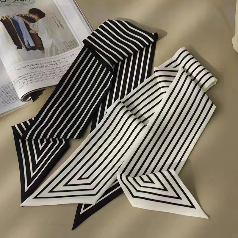 Женский Романтический Шелковый шарф Luna &amp Dolphin шифоновая шелковая повязка на