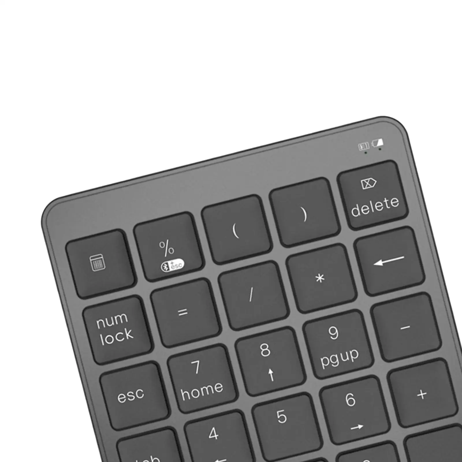 Фото Портативная цифровая клавиатура Number Pad 2: 28-клавишная расширенная клавиатура для ввода финансовых данных в бухгалтерском учете для ноутбуков №1