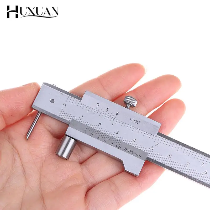

0-200mm Marking Vernier Caliper Scriber Gauging Ruler Measuring Instrument Tool