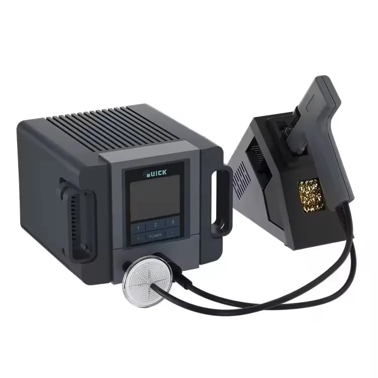 Устройство для удаления олова с ЖК-дисплеем и встроенным вакуумным насосом