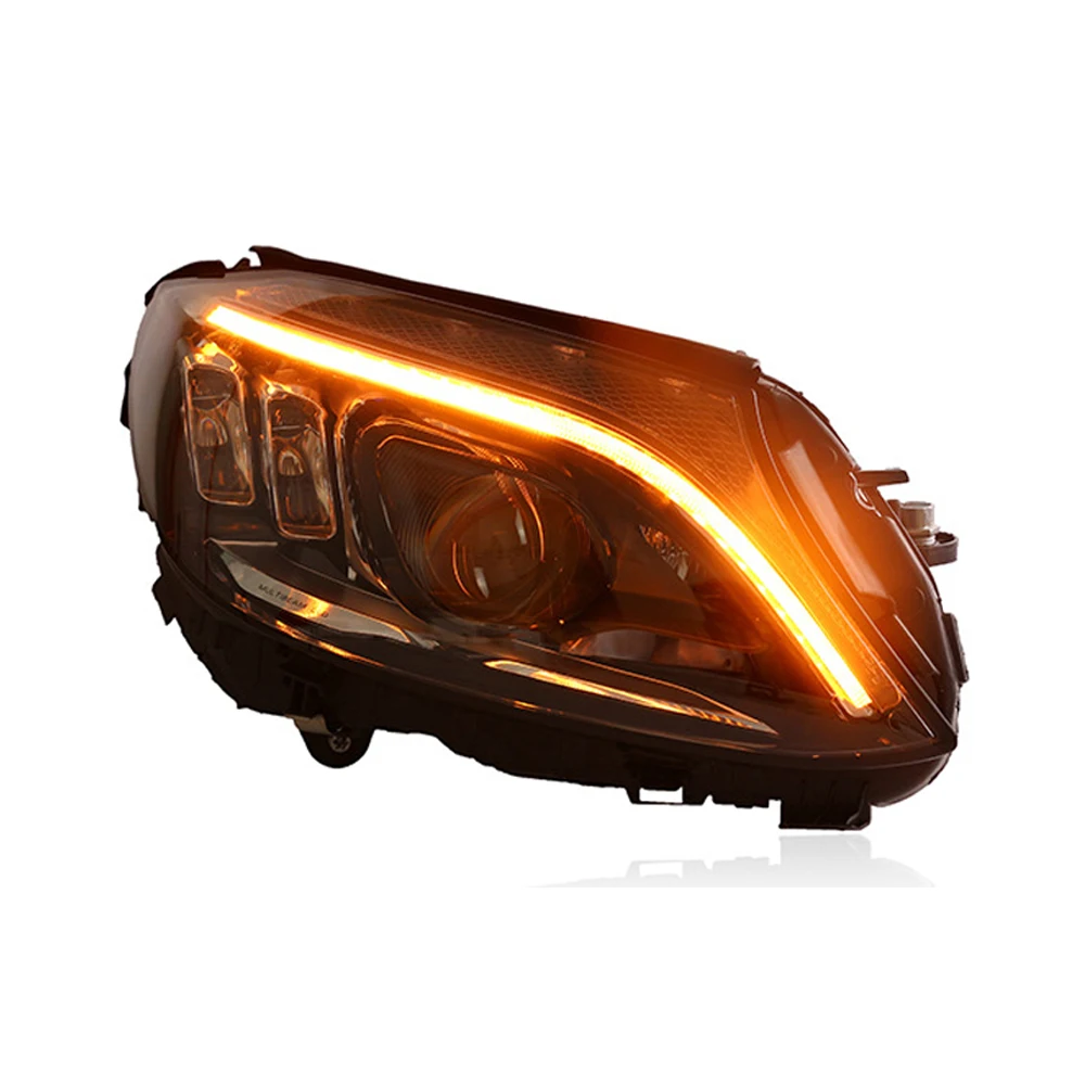 Автомобильные фары в сборе для Benz 2015-2021 W205 MultiBeam светодиодные C63 C300 C180 C200 C260 Новый