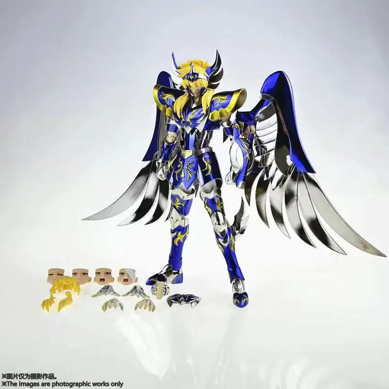 

[In Stock] St Model Saint Seiya Myth Cloth Ex 10th Anniversary Sog Hyoga Cygnus V4 Gold Bronze Knights Of The Zodiac Figure Gift