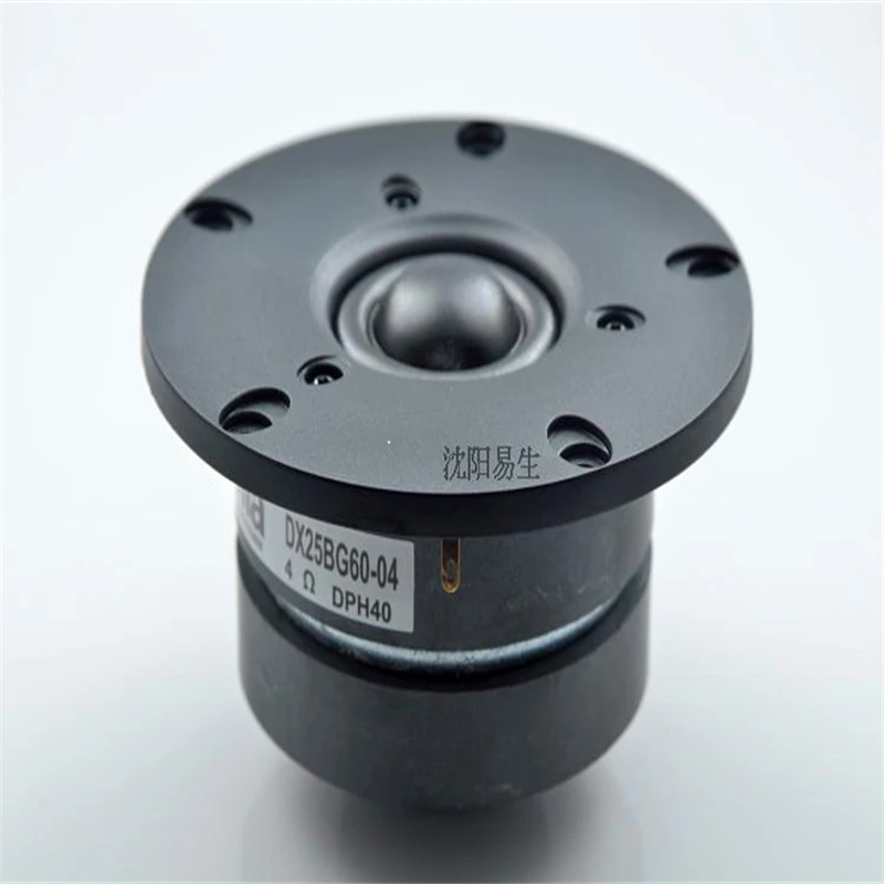 

2 шт. оригинальный Vifa DX25BG60-04 4 ''Домашнее аудио DIY купольный Динамик драйвер 4 Ом/100 Вт Серебряная панель опция