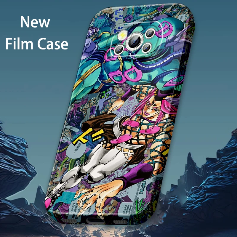 

JoJos Bizarre Adventure Anime For Xiaomi Poco X5 X4 X3 F5 F4 F3 F2 M5S M5 M4 M3 GT Pro 5G Feilin Film Phone Case Hard Cover