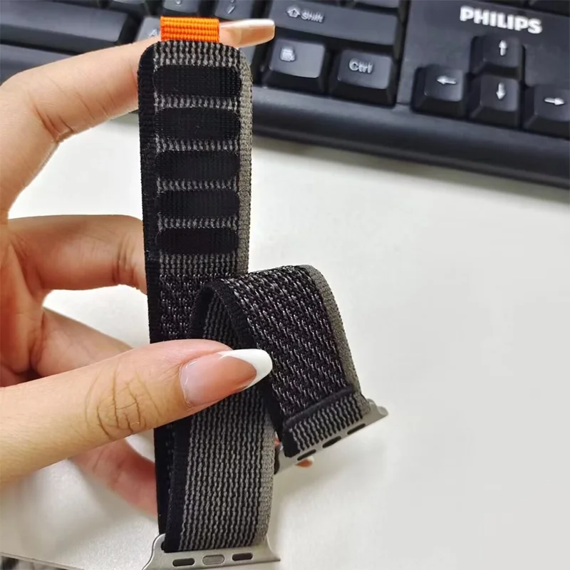 Trail Loop strap for apple watch band Ultra 49mm 44mm 45mm 40mm 41mm 42mm 45 mm Nylon bracelet correa iWatch series 8 SE 7 6 5 3