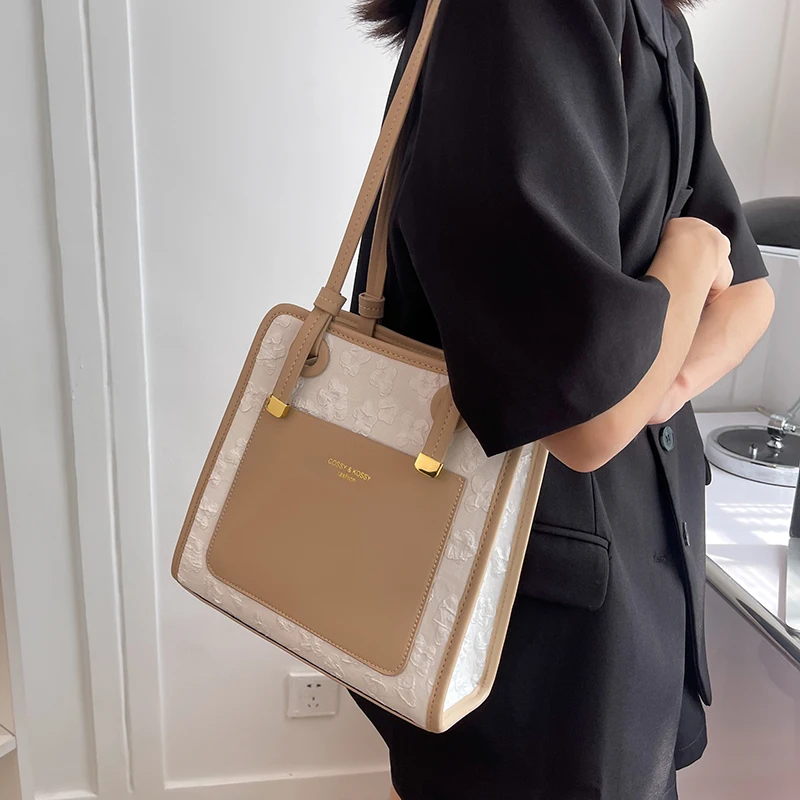 VeryMe Quality Leather Shoulder Women Bag Branded Large Capacity Handbag Armpit Purs Female Top-Handle Pack sac a main femme2022