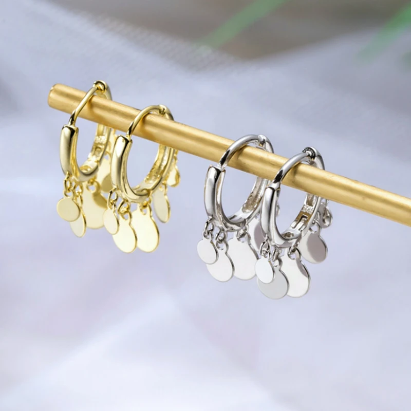 

Новые модные круглые серьги с кисточками для женщин, Золотая подвеска Oorbellen, очаровательные украшения для ушей