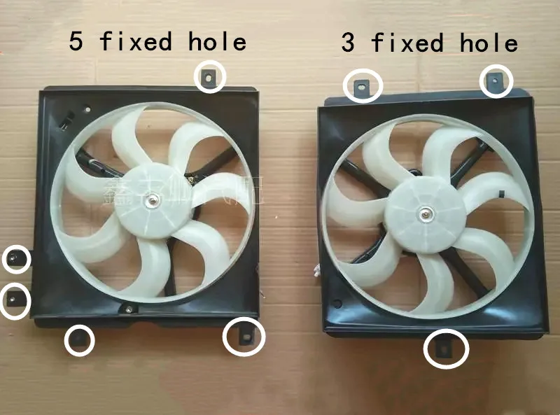 Автомобильный радиатор конденсаторный охлаждающий вентилятор для Geely CK