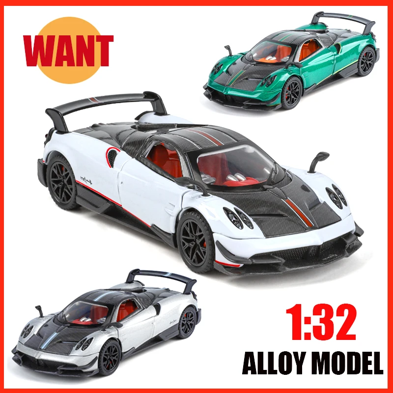 1:32 Pageni Huayra BC спортивная гоночная модель из сплава литые под давлением