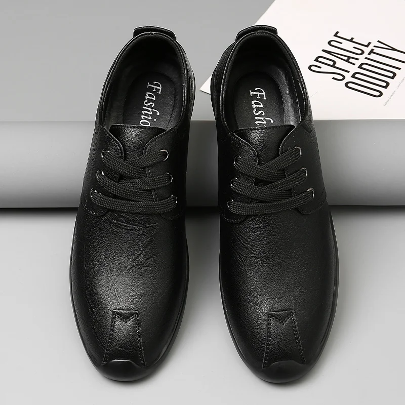 

Men's Loafers Cow Casual shoes Leather New Vintage Black Oxford Shoes Men Designer Flats Shoes Casual Dress S13900-S13903 C1