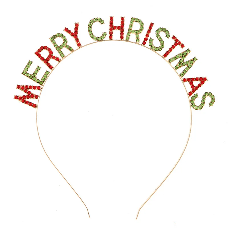 

Модные аксессуары для волос с надписью "Merry Christmas"