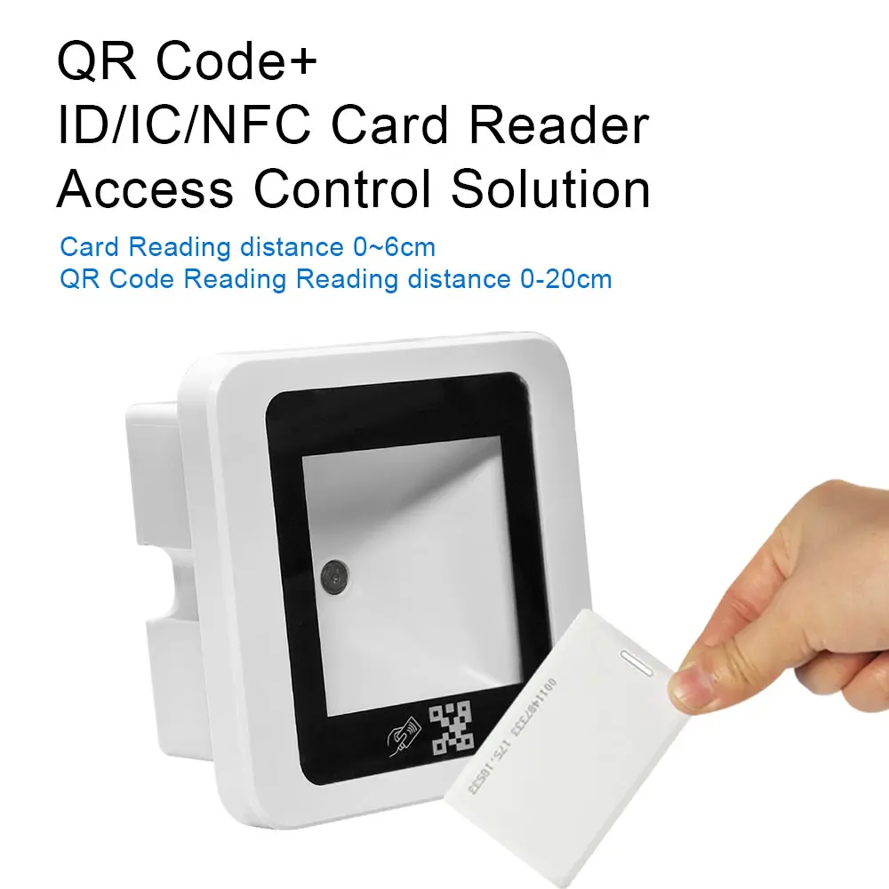 Фото Считыватель QR-кодов TIMY из ABS-пластика с частотой 125 кГц, протоколом ISO 14443A, TCP/IP, NFC, RFID и дальностью считывания 3-5 см №5