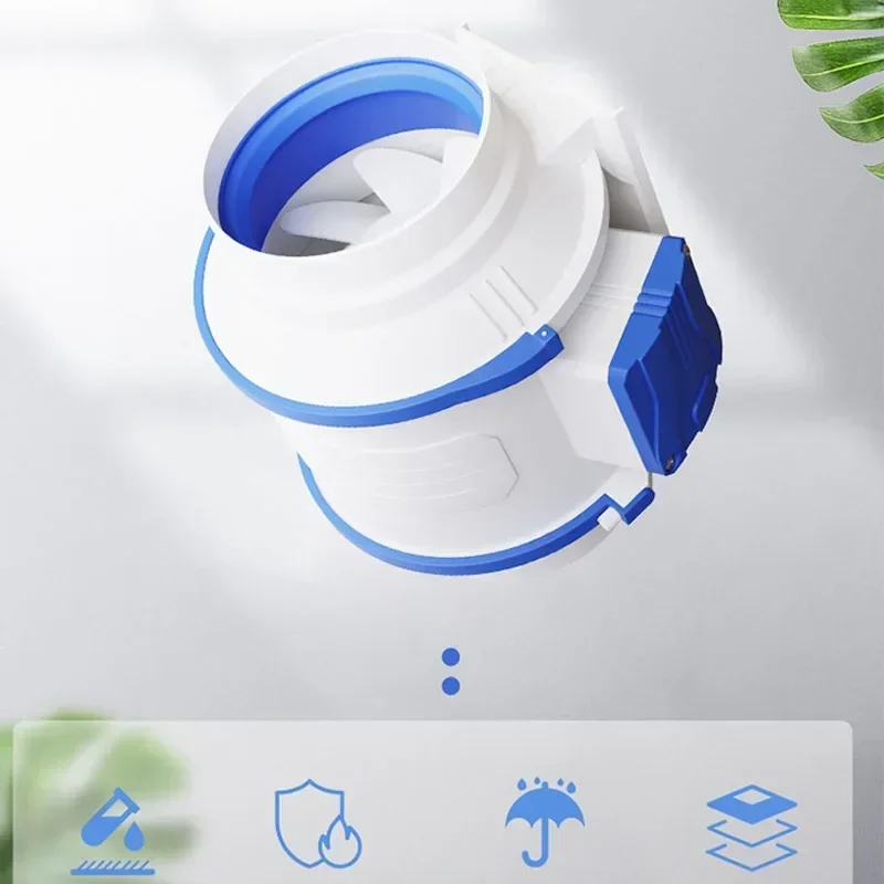 Вентилятор Entilation Коммерческий вытяжной вентилятор Канальный Кухня с наддувом