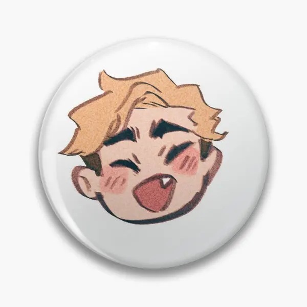 Chibi Atsu мягкая булавка на пуговицах шляпа забавная модная металлическая женская