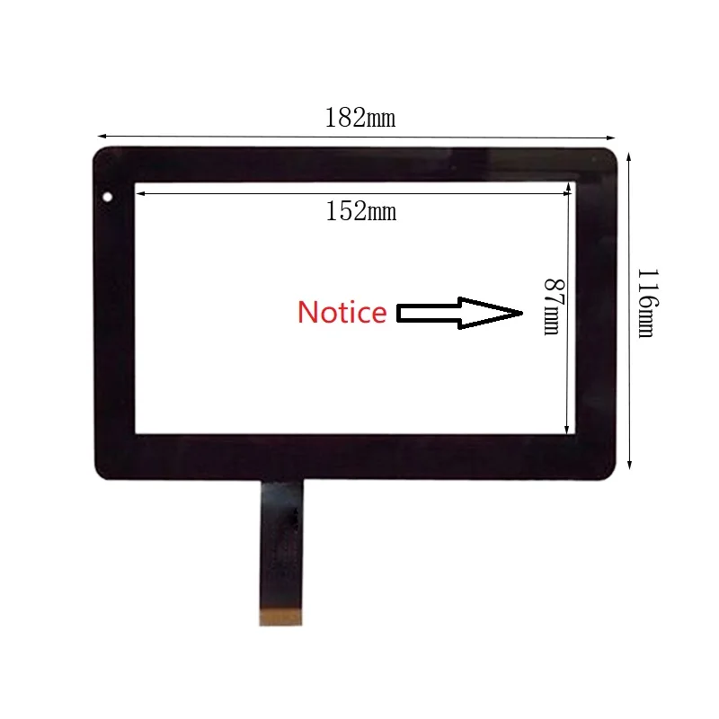 Тачскрин (Сенсорное стекло) для Onda V701 V702 300-N3400B-A00-VER1.1