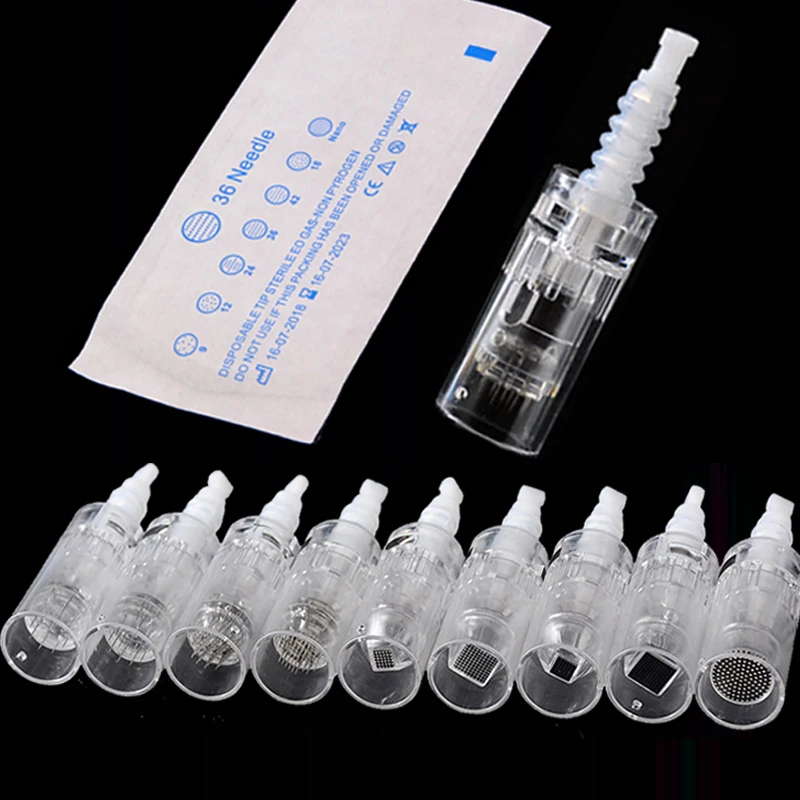 

N2/M5/M7 Derma Pen Needle Microneedling Cartridge Tattoo Needle Derma Pen Tattoo Cartridge Needles 50pcs for Beauty Pen Meso MTS