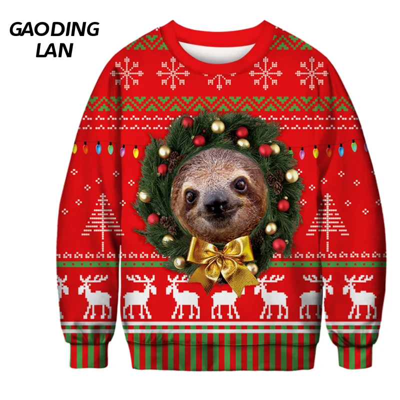 

Женский свитшот с круглым вырезом, с цифровым принтом