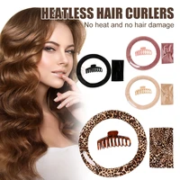 vevlet heatless curling rod lazy curler headband make hair soft and shiny hair curler hairdressing tools heatless hair curls