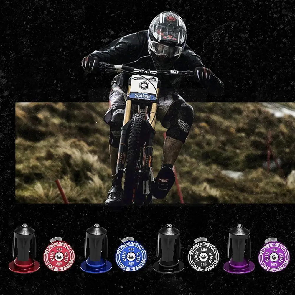 

Mountain Bike Expansion Lock Bar Plug Aluminum Alloy Handlebar Accessories End Bicycle Bicycle Grip Bar Plug Mtb End Pl G2X9