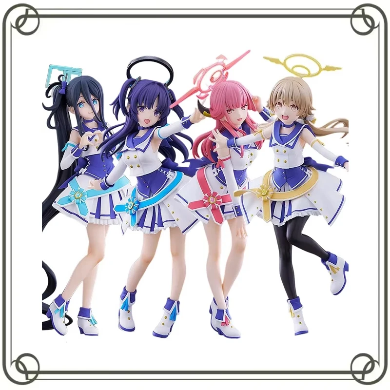 Синий архив Hayase Yūka Коллекция Орнамент на память Аниме GACHA Фигурки Модель Детская