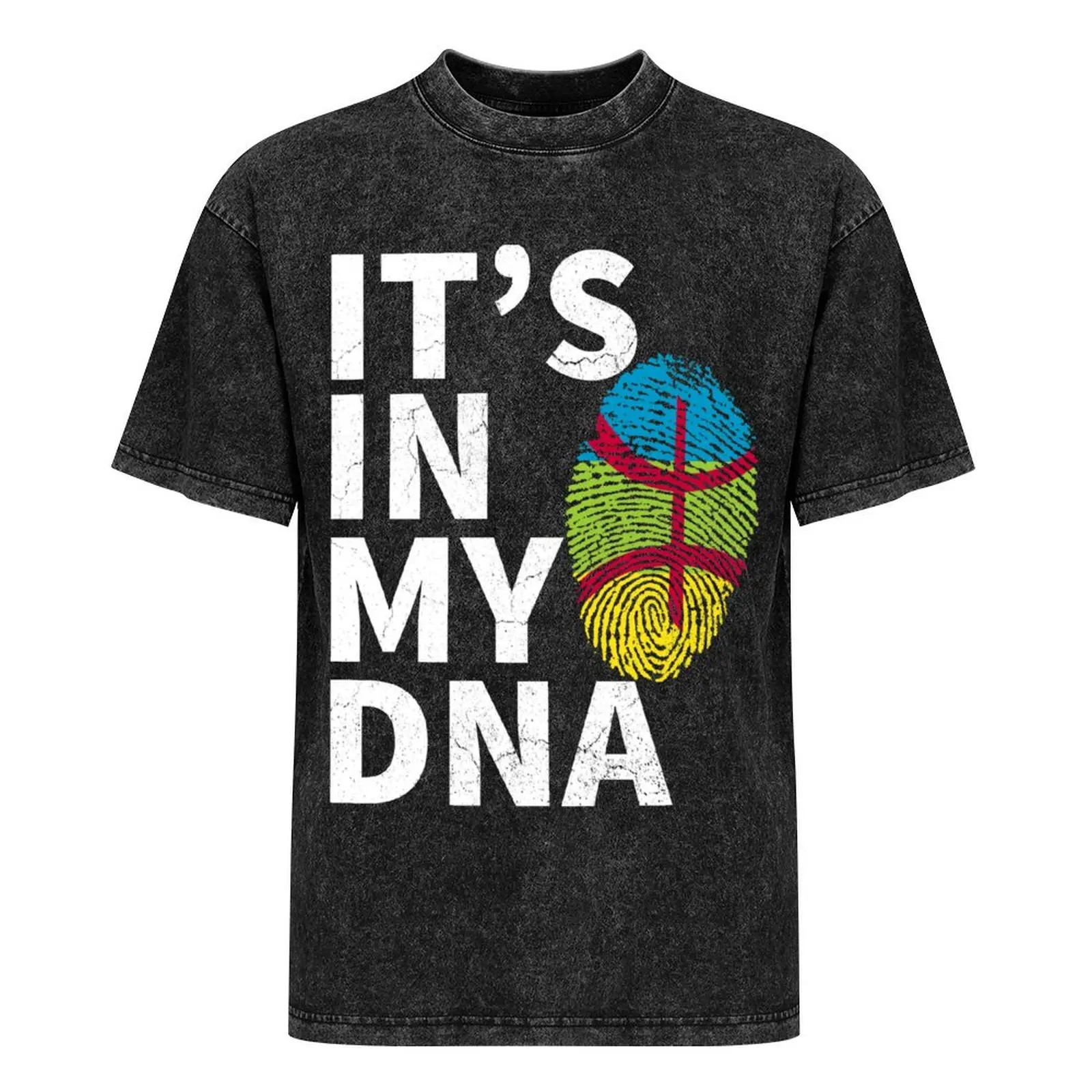 Amazigh Is In My DNA Tamazgha Kabyle Pride футболка аниме заготовки хиппи одежда хлопковая мужская