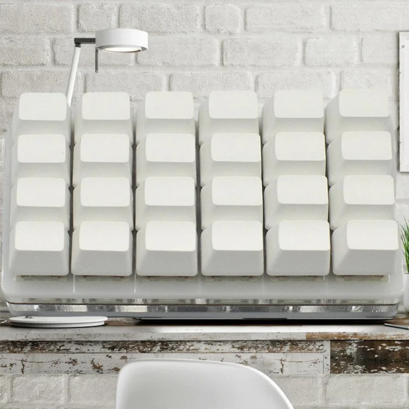 

Программируемая макро-клавиатура с 24 клавишами, "сделай сам", клавиатура с ручками на заказ, игровая мини-клавиатура, копировальная паста для CHERRY Photoshop Hotswap, клавиатура