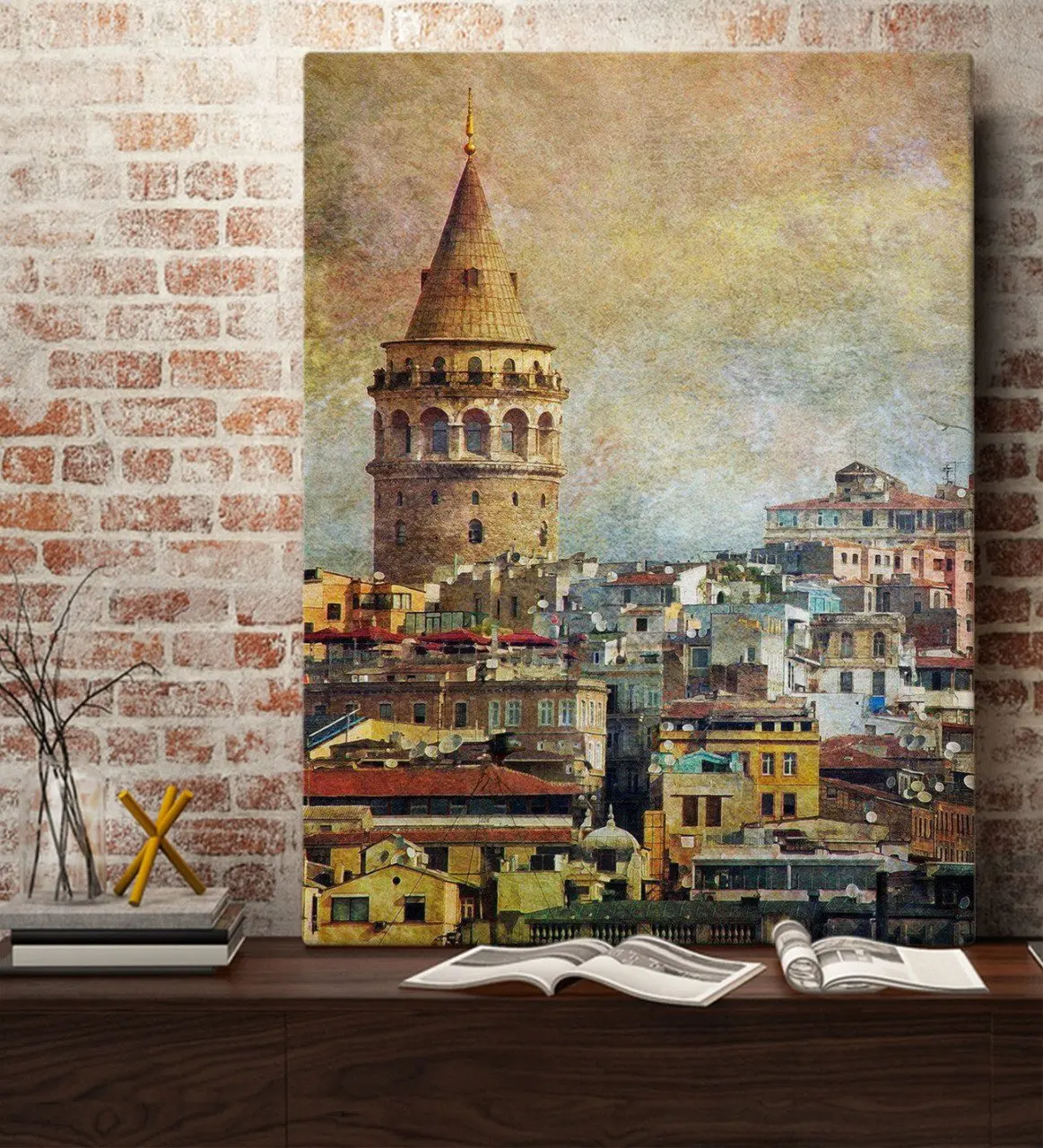 BK-Torre de lona de regalo, 70x100cm, 3-0