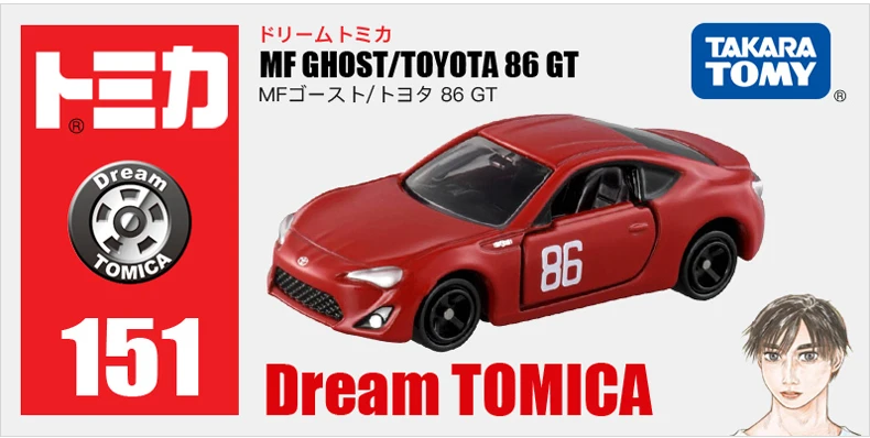 Takara Tomy Tomica Initial D Series AE 86 GT-R on - Такара Томи Томика Инициал Д Серия AE 86 GT-R on.