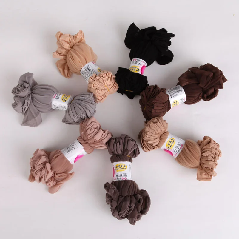 30Pairs/lot Skin Color Transparent Thin Women Crystal Silk Socks Nylon Fashion Ladies Female Summer Short Ankle Silk Socks Meias