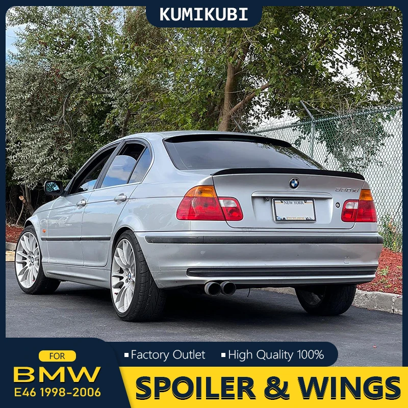 Автомобильный спойлер на крышу заднего стекла для BMW 3 серии E46 1988-2006 года
