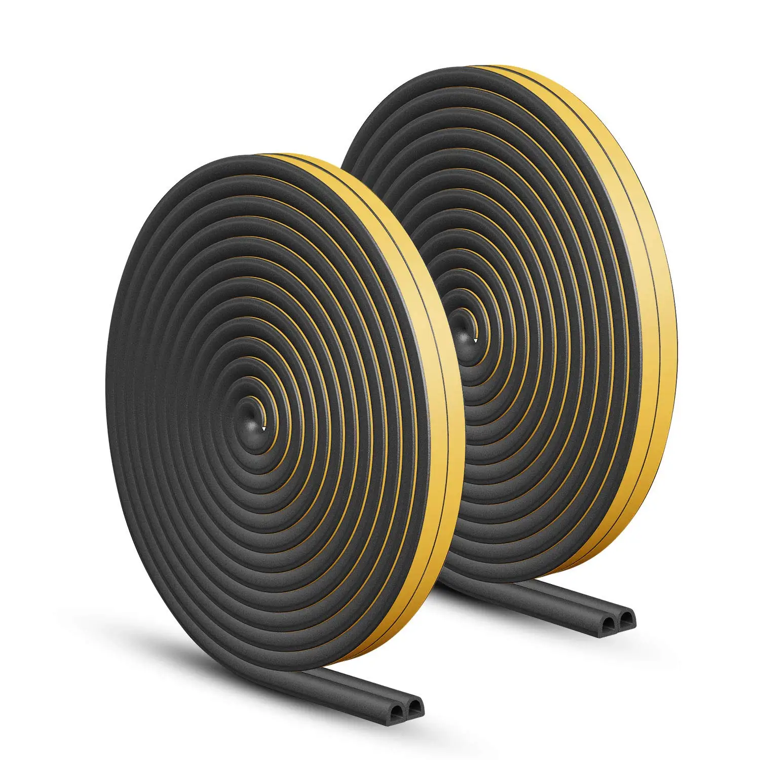

Elastic Door Window Sealing Tape Rubber Foam Anti-Collision Weatherstrip Sound Insulation Seal Tape E/D/P/I Type Door Seam Seale