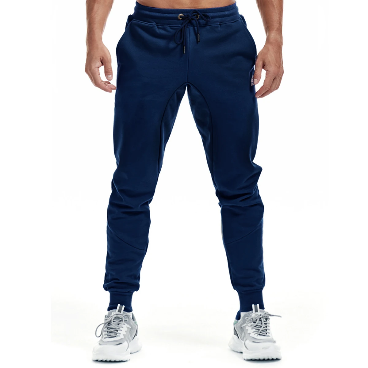 

AIMPACT Mens Tapered Sweatpants Cotton Fitted Running Workout Athletic Joggers with Pockets