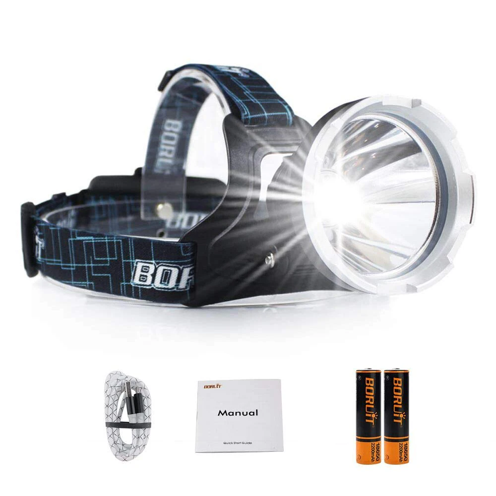 

Налобный фонарь BORUiT B10