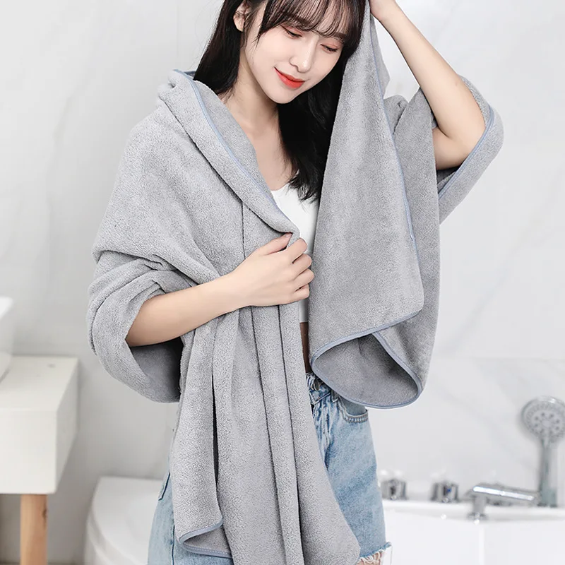 

90x180cm Bath Sheets Cotton Towel Luxury Super Absorbent Quick-Drying Large Bath Towels Soft Hotel Bathroon Towels For Home