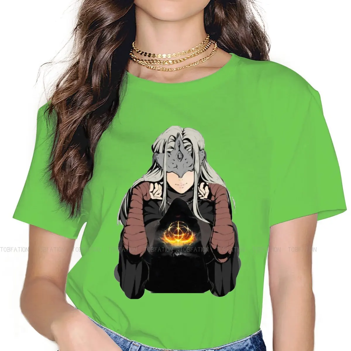 

Elden Ring Role Playing Game TShirt for Woman Girl Cool Soft Tee T Shirt High Quality New Design Loose